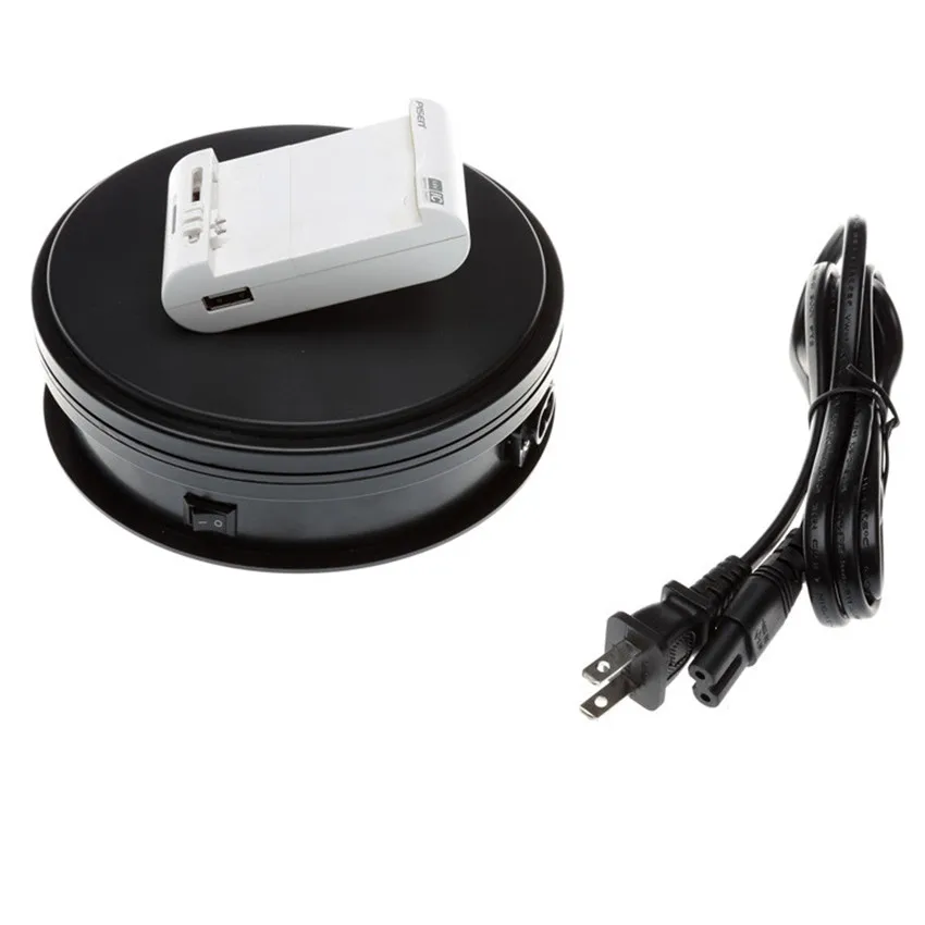 

15CM Jewelry Model show camera photography camera Electric Motorized Rotating turntable booth display Stand table turntable