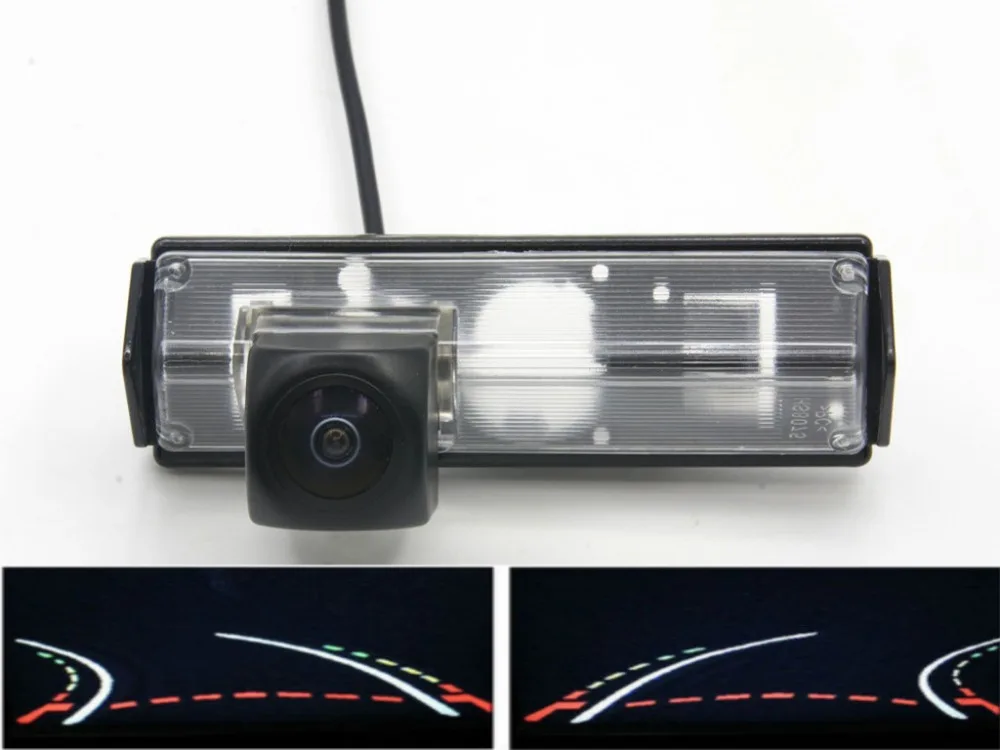 

Trajectory Tracks 1080P Fisheye Car Parking Rear view Camera For Mitsubishi pajero Sport Grandis Waterproof Car Reverse Camera