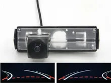 Trajectory Tracks 1080P Fisheye Car Parking Rear view Camera For Mitsubishi pajero Sport Grandis Waterproof Car Reverse Camera
