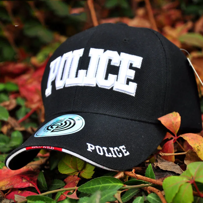 

NEW POLICE Letter Men Baseball Cap snapback women fashioon Tactical Hat cap Golf Sport Outdoor Travel Trucker Sun Hats C1170