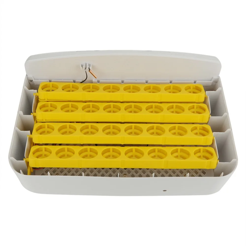 

32 Eggs Incubator Hatcher Digital Temperature Control Automatic Turning with light US Plug 110V Tool