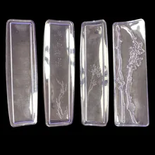 Rectangle Silicone Mold Bookmarks Craft Molds Epoxy Resin Jewelry Pendant Making Tools resin molds for jewelry
