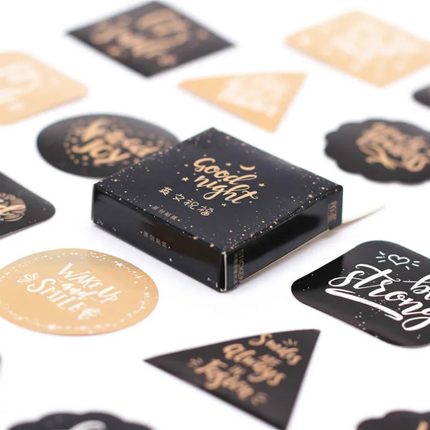 

45pcs/pack Kawaii Stationery Stickers cute blessing pattern scrapbooking diary planner Posted It School Supplies