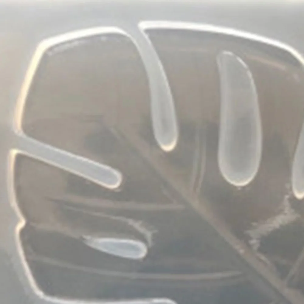 Прозрачный кристалл эпоксидный гель Силиконовая Форма Смола клей лист плесень торт плесень лист формы инструменты для торта