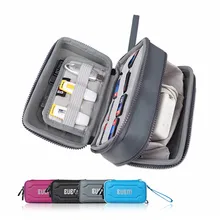 Top Quality Double Layers Shockproof Splash Resistant Hard Disk USB Flash Disk Memory Card Digital Accessories Protection Bag