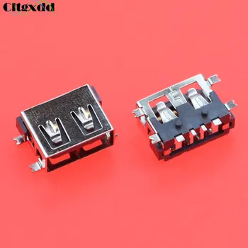 

Cltgxdd 1PCS USB Port 2.0 Type A Female 4 Pin SMT 4 Feet 180 Degree Crimping Charge Plug Socket Jack Connector Wire Adapeter