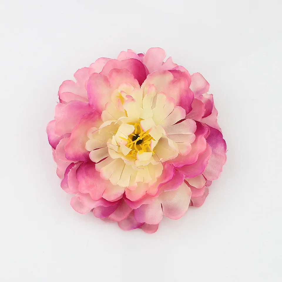 HUADODO 5 шт. 11 см искусственные цветочные головки пионов шелковые искусственные цветы для свадьбы дома DIY цветок настенные декоративные