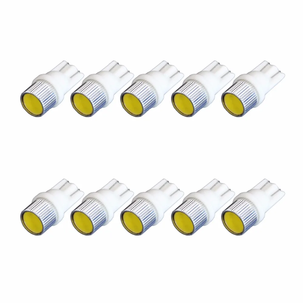 AGLINT 10 шт высокое Мощность 1 Вт T10 W5W 5W5 194 168 192 светодиодный авто лампы плафона