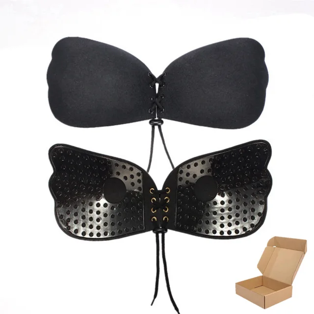 Silicone Bras Invisible Magic Bra Push Up Fly Self Adhesive BH Backless