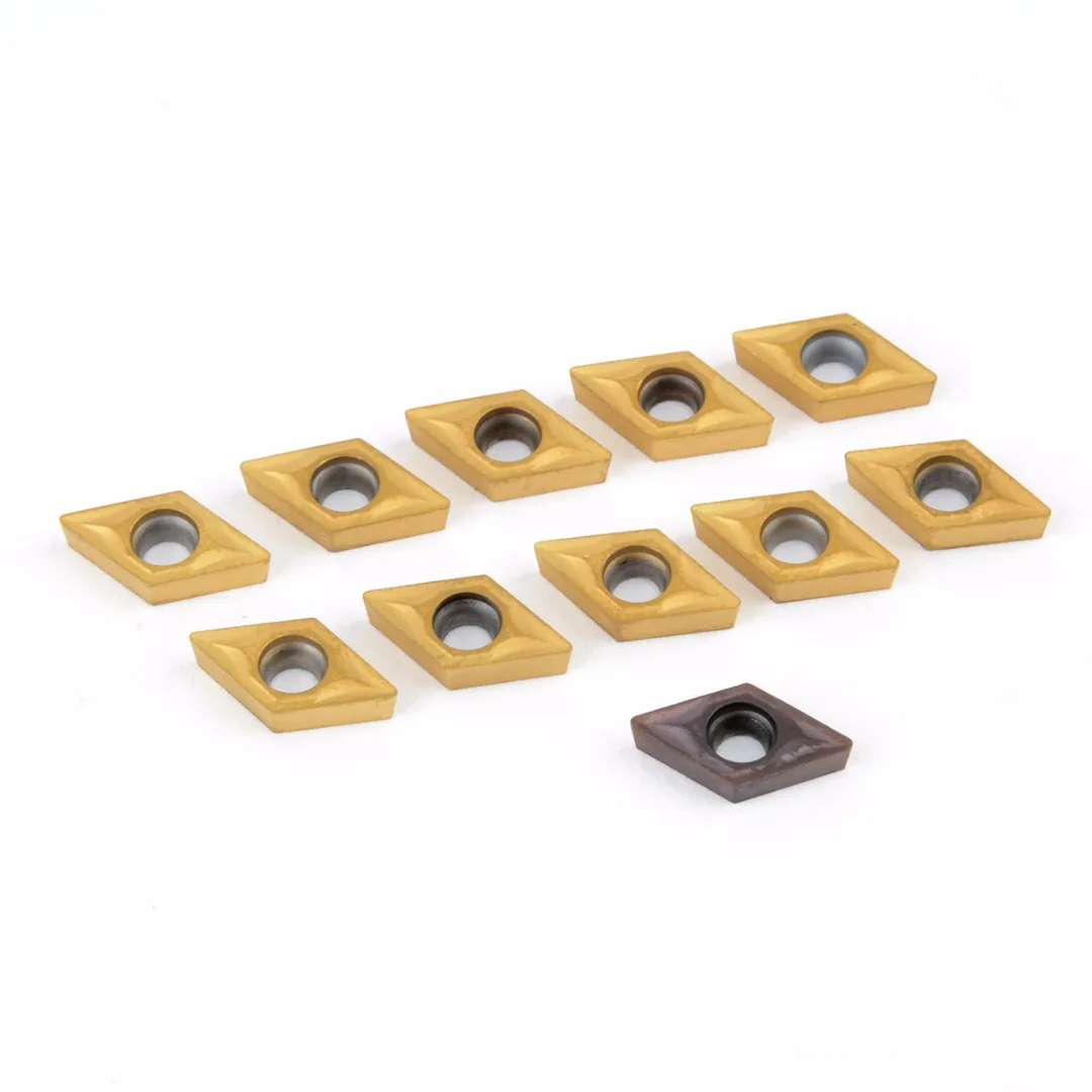 11pcs DCMT0702 Carbide Inserts Blades + 1pc S12M-SDUCR07 Lathe Inner Turning Tool Boring Bar + 1pc Wrench