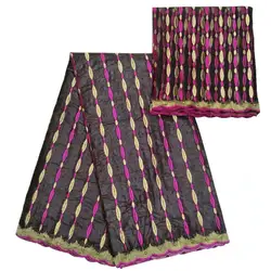 Базен Riche Getzner 2018 Высокое качество Африканский шнурок FabricWith камни Вышитые Индийский Хлопок Свадебные платья Tissu ткани 14