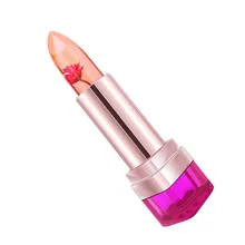 2017 Magic Color Temperature Change Moisturizer Lips Care Bright Flower Jelly Lipstick Lip Balm Color Changing Magic Peach Jelly