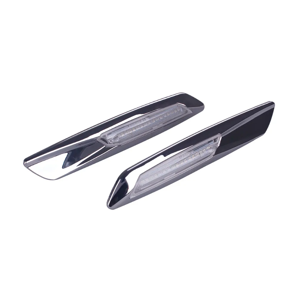 

2Pcs Car-styling LED Smoker Side Marker Light Fender Turn Signal Lamp for BMW E81 E82 E87 E88 E90 E91 E92 E60 E61 Accessories