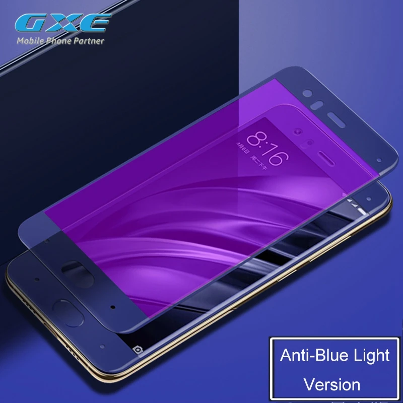 GXE 3D изогнутая полная защита экрана закаленное стекло для Xiaomi Redmi Note4X Note 4X 4 Prime 4A