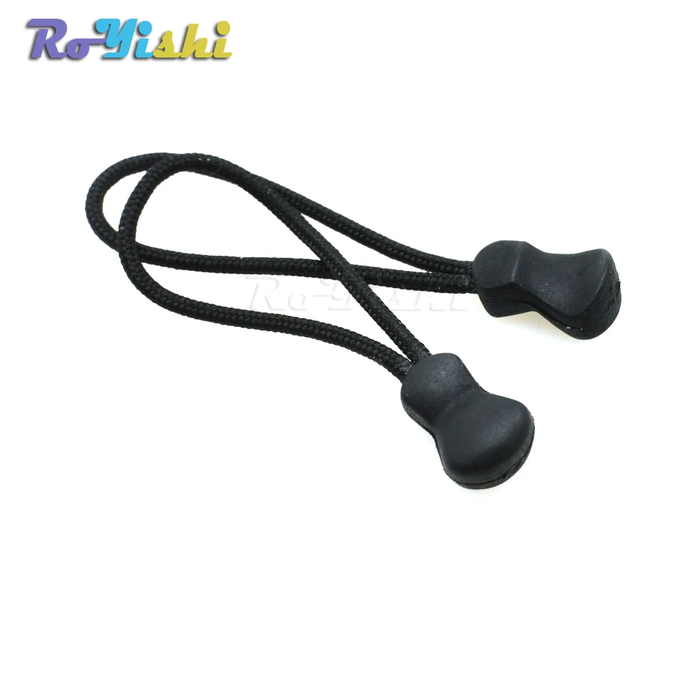 Cord Zipper Pull Strap Lariat Black Camping Molle Tactical Backpack