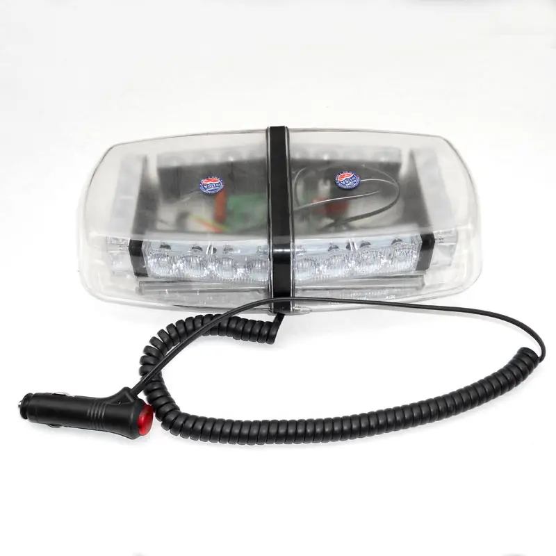 

Free Shipping IP65 Waterproof Blue And Red 23W Emergency Vehicle Roof Car Strobe flash Light For ALL Car