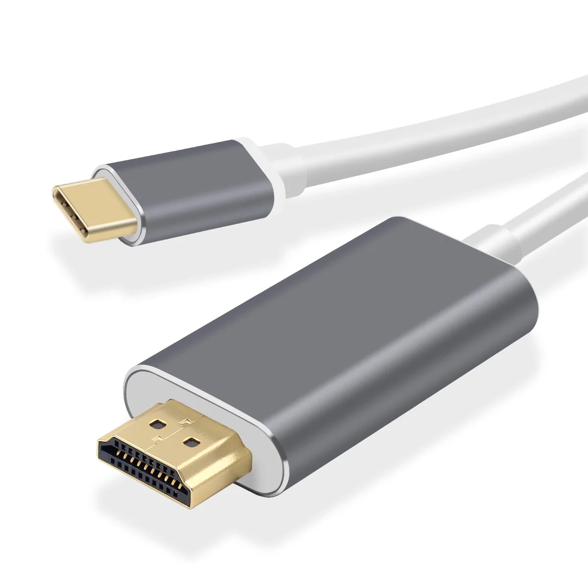 1,8 м usb type C к HDMI 4K кабель адаптер Thunderbolt 3 для Macbook Air Pro / huawei samsung S8 ChromeBook USB-C HDMI