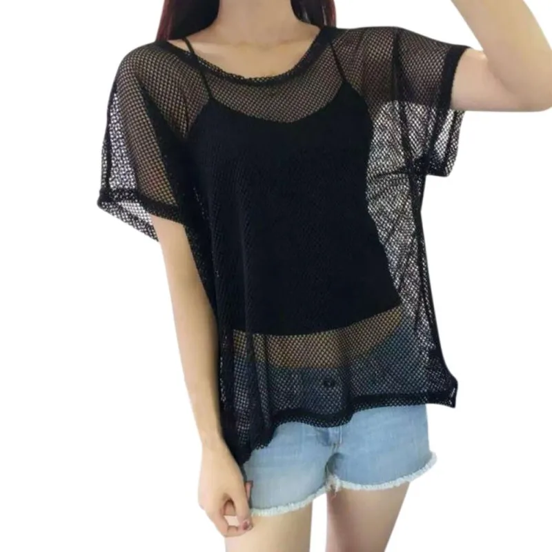 Short Sleeve Slim Tee Shirt Cover 