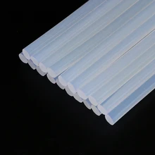 Nova 20 Pçs/set 7mm Hot Melt Cola em Bastão para Pistola de Cola de Calor 7x150mm Cola Em Bastão de Cola de Alta Viscosidade Repair Tool Kit Mão DIY Para