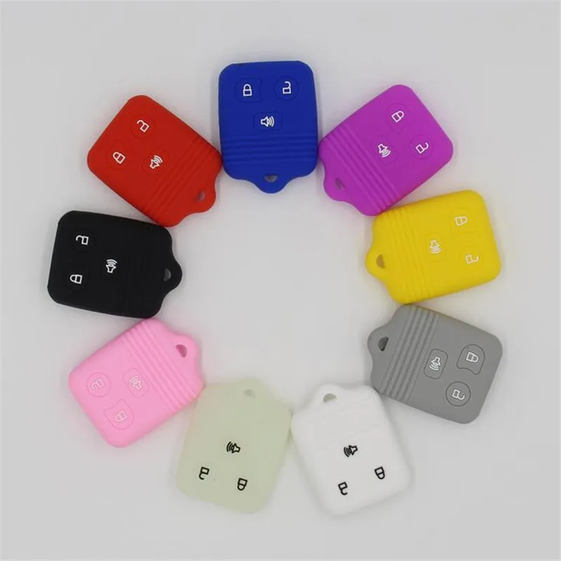 Silicone rubber car key cover for ford Expedition F 150 F 250 F 450 F