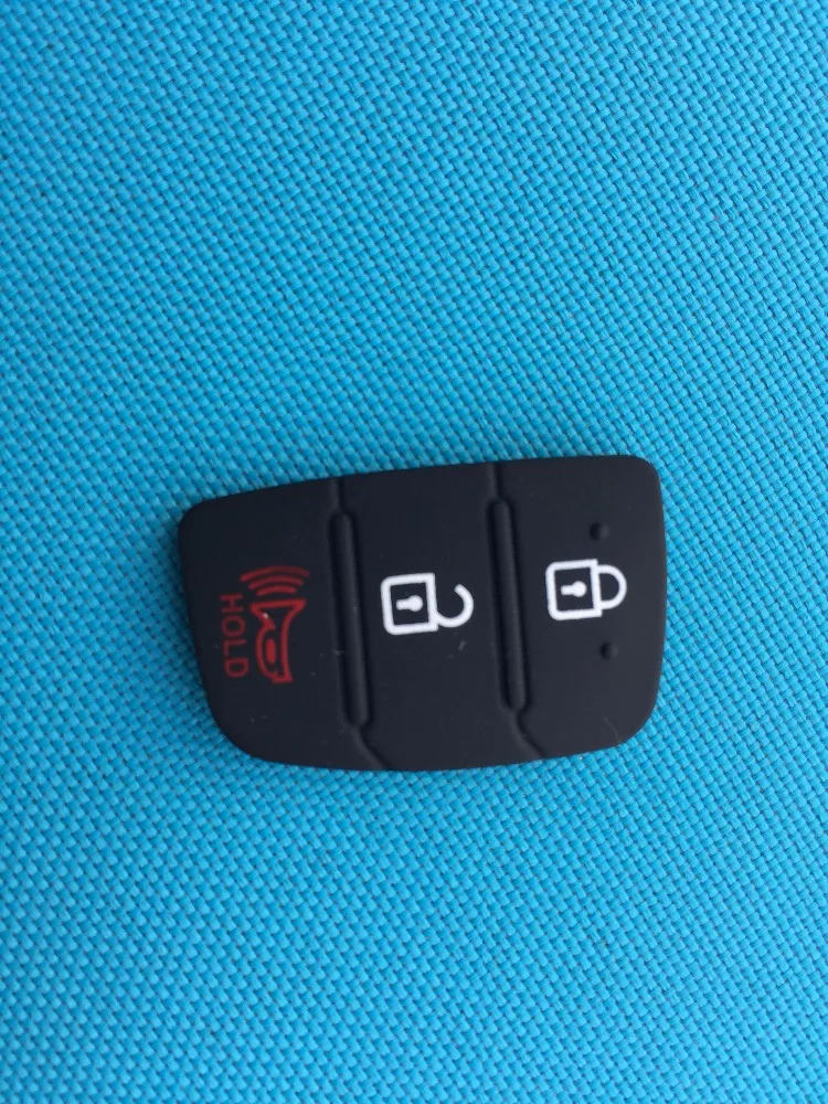 3 3 + 1 2 + 1 Buttons Replacement Rubber Key Pad 1Pc for Hyundai Ix35 Mistra Santa Fe I40 I20 Flip Shell Case No Parts key case car key shell key shell