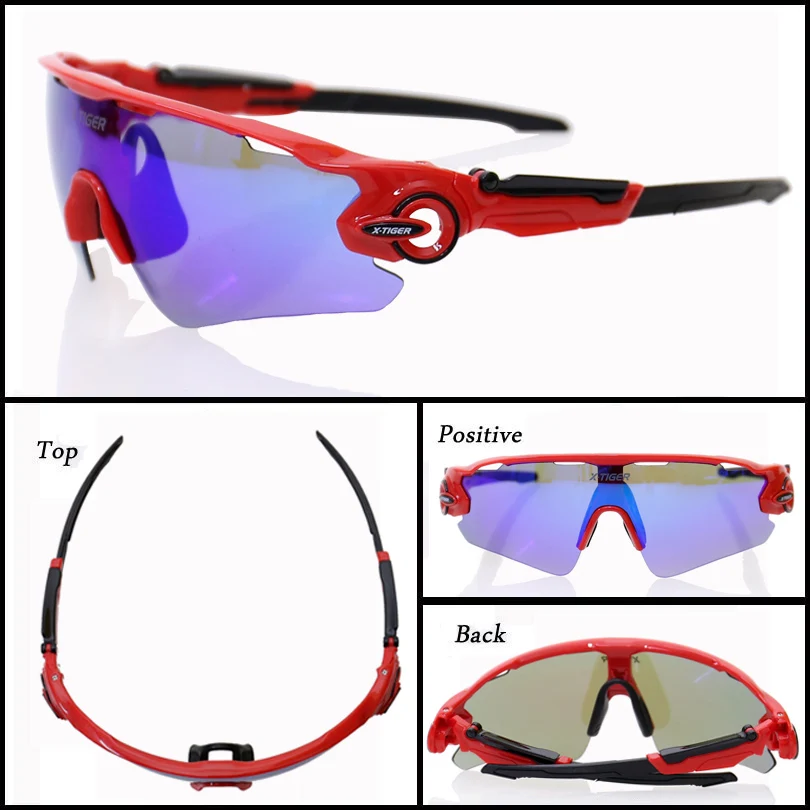 X-TIGER Women Polarized Cycling SunGlasses MTB Bicycle Cycling Eyewear Ciclismo Cycling Glasses Mountain Racing Bike Goggles