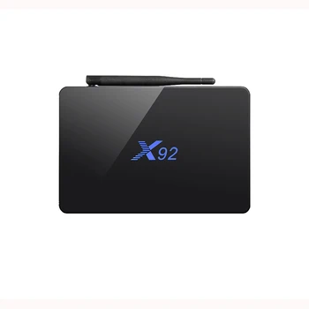 

High quality X92 Android 7.1 TV Box Amlogic S912 Octa-core 3GB/32GB 2.4GHz / 5.8GHz WiFi HD2.0a with USB 2.0 AV Set-top Box