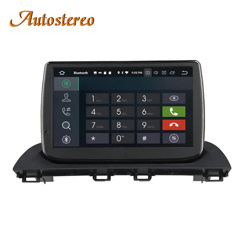 Cheap Autostereo Android 9 Car CD DVD Player GPS navigation For Mazda 3 Axela 2014+ head unit multimedia player radio tape recorder 6