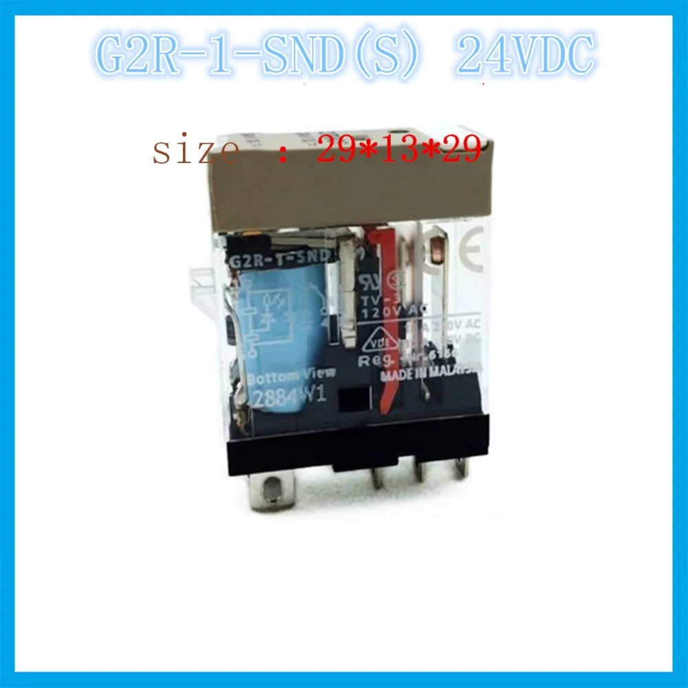 G2R-1-SND (S) DC24V 24VDC 10A OMRON Реле один открытый закрытый 5 игл электронный компонент