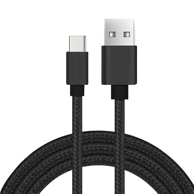 Usb type-C кабель для быстрой зарядки USB C кабель для передачи данных Usb-C зарядное устройство для samsung S10 S9 S8 Xiaomi mi 8 A2 красный mi Note 7 кабель type-C - Цвет: Black
