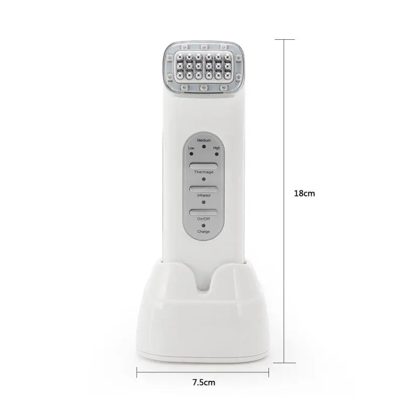 Dot Matrix RF Radio Frequency Far-infrared Wave Therapy Wrinkle Removal Face Lifting Skin Tightening Facial SPA Massage Machine