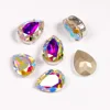 YANRUO Fancy Rhinestones Glass Drop Pear Diamond Stones for Crafts Sewing Ornaments Bright for Accessories ► Photo 3/6