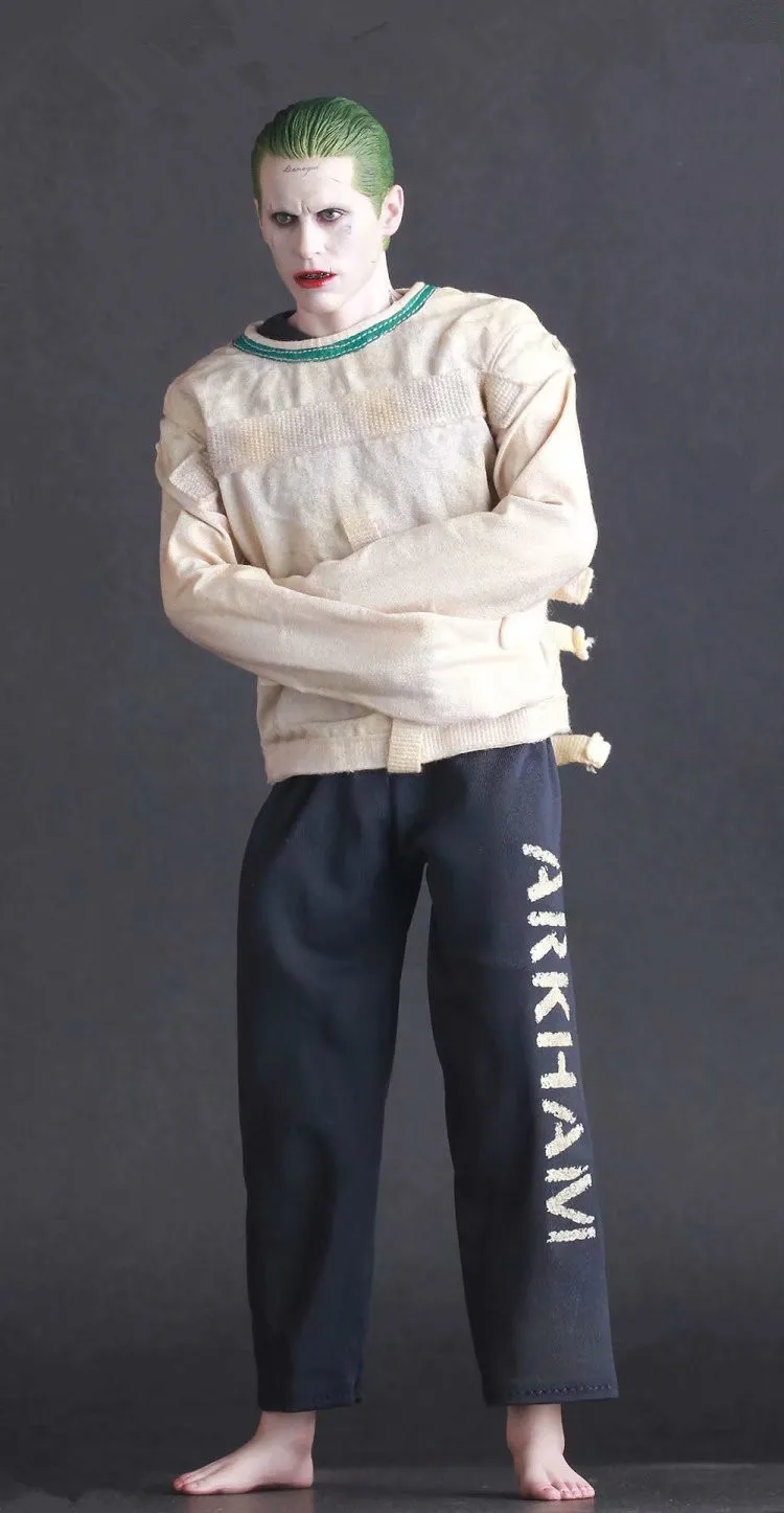 

Crazy Toys DC Suicide Squad Joker in Psychiatric Hospital Arkham Asylum Version 35cm BJD Joints Movable Action Figure Model Toys