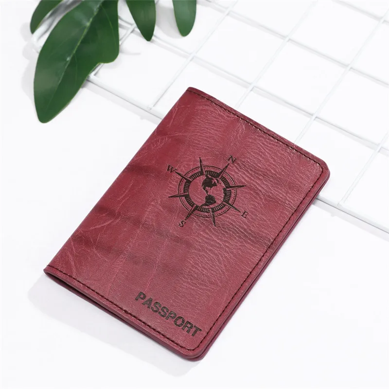 Zoukane New Cover Travel Passport Cover Card Case Women Men Travel Credit Card Holder Travel ID&Document Passport Holder CH07A - Цвет: Pink Red