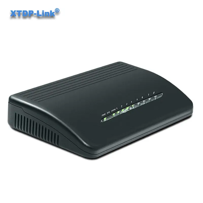 cheap price SOHO wired plastic box DHCP PPPOE 9 port wire