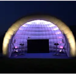 Надувной пузырь купол палатки дом надувные кофе комната отдыха надувной воздушный купол для рекламы и показать