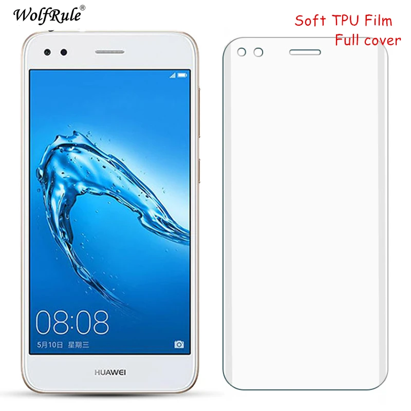 

2pcs Full Cover Screen Protector For Huawei P9 Lite Mini Soft TPU Film For Huawei P9 Lite Mini Film Huawei Y6 Pro 2017 / Enjoy 7