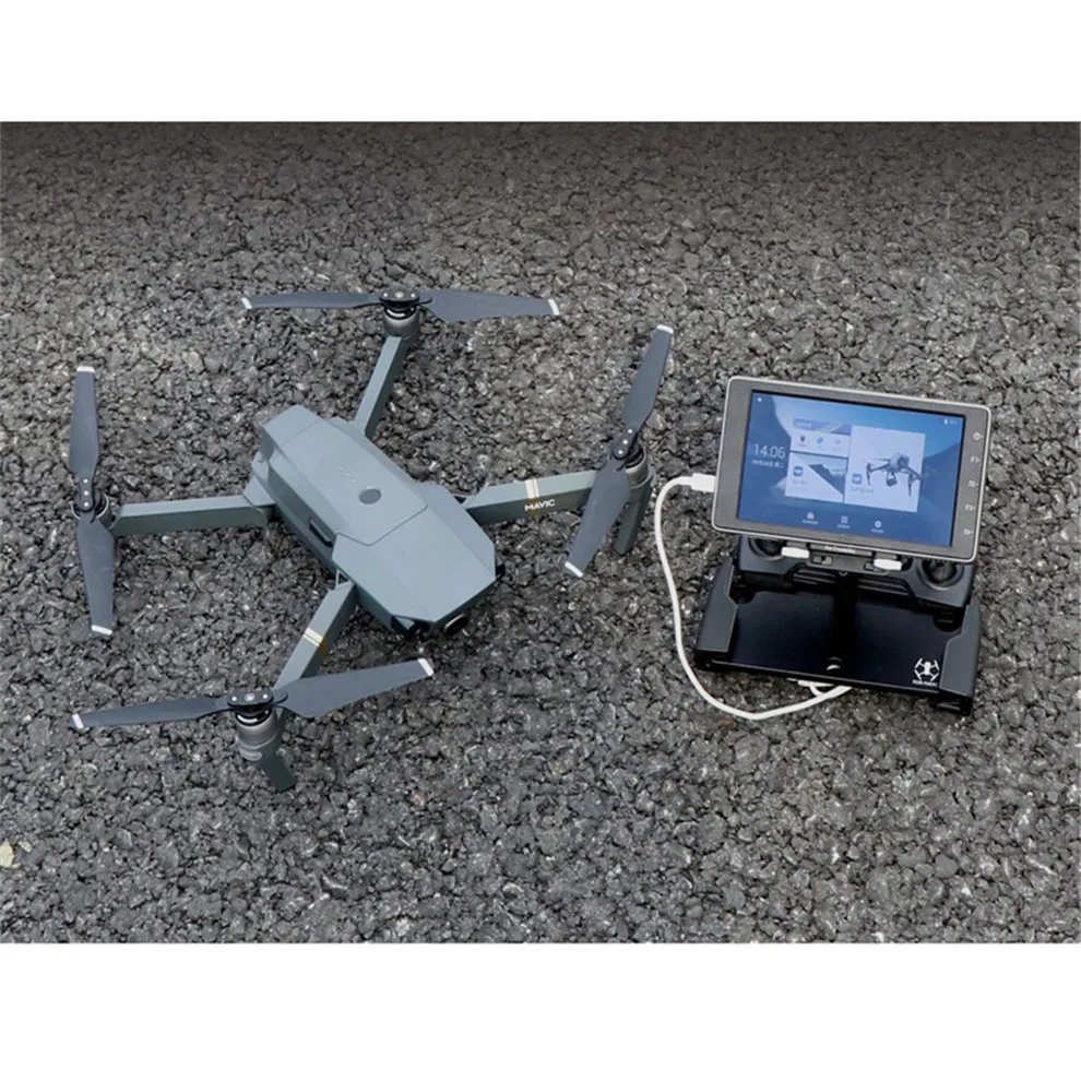 5.5 7.85in Crystalsky Monitor Holder Aluminum Tablet Bracket Mount For DJI Mavic Mini Pro Mavic 2 SPARK Air Drone Remote Control