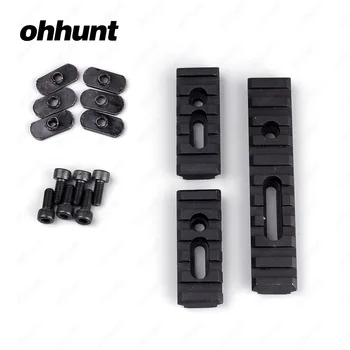 

ohhunt Tactical AR 15 Rifle Handguard 20mm Picatinny Weaver Rail Mounts Sets 3 Pieces 5 Slots 10 Slots Hunting Accessories
