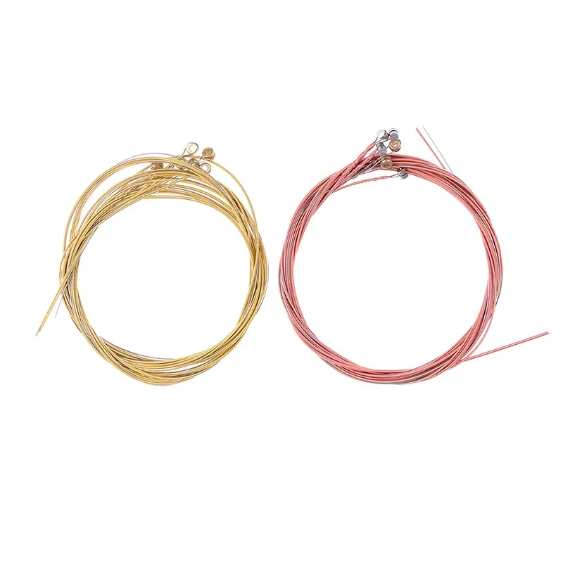 6Pcs /Set Guitar Steel Strings For 6 String Bass Guitar Great Stainless