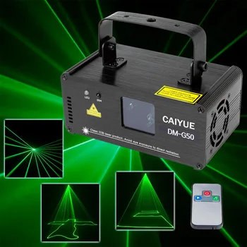 

Remote control 50mw Green laser stage lighting effect DM 512 professional scanner laser light DJ disco ballroom club light
