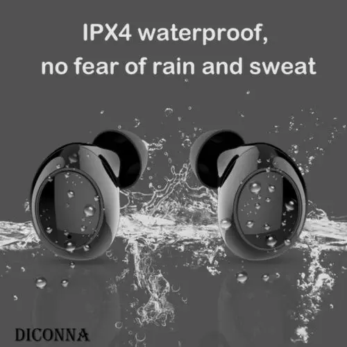 Bluetooth 4 2 Wireless Stereo Mini Headphones In Ear Bass Earbuds Waterproof For Android iPhone Dual Headset HiFi Sport Earphone
