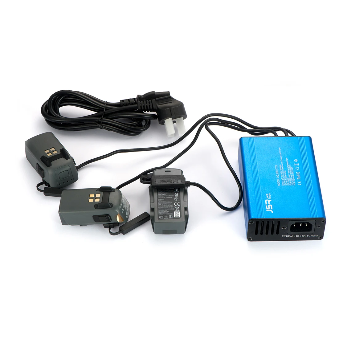 

HOBBYINRC 5 Output Universal Charger with 1 USB Ports and 3 Charges for DJI Spark Charger Drone Accessories