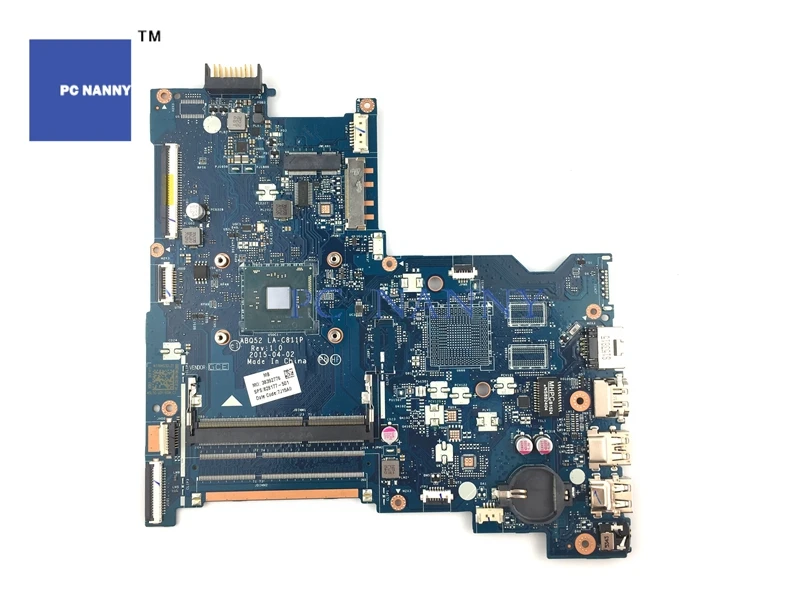 Материнская плата PCNANNY 828177-501 828177-001 ABQ52 LA-C811P для HP 15-AC DDR3 N3150 1 6 ГГц класс A
