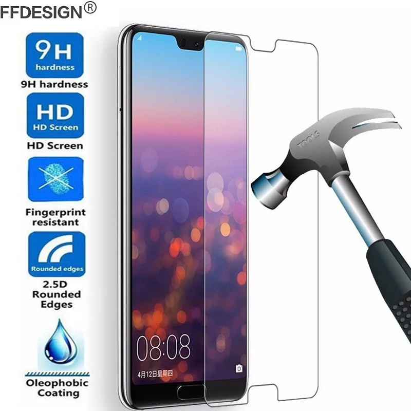 

2pcs Tempered Glass Screen Protector Film Foil for Huawei P30 Lite P20 Pro P10 P9 P8 Lite 2017 Glass Protection Film