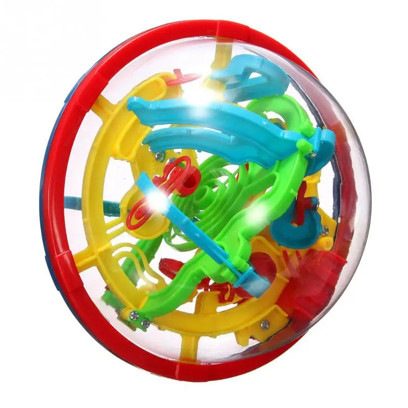 2018 Baby Puzzle Toy Diameter 12cm 3D Maze Ball Intellect Ball Children