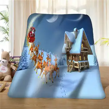 

Custom new-year-merry-christmas-3097 (1) Blanket Soft Fleece DIY Your Picture Decoration Bedroom Sofa Multi Size#928-01-71