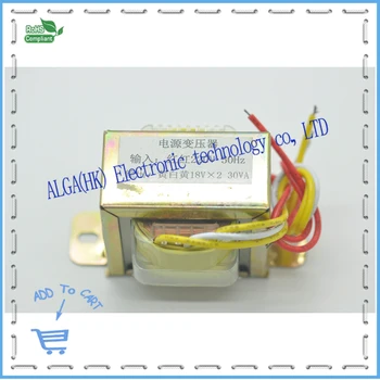 

High quality to dual output transformer 18vX2 30w 18V-0-18V transformer.