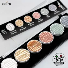 Германия импортирует Finetec воды цвет Coliro ручной работы перламутровые Твердые воды цвет жемчуга