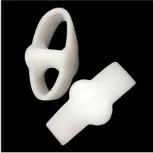 Палец вальгусная вальгусной корректор силиконовые носком большой палец сплиттер кости двойное кольцо носком сепаратор